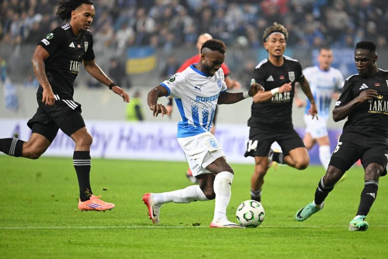 Universitatea Craiova, doar egal cu Noah: 1-1 în Conference League