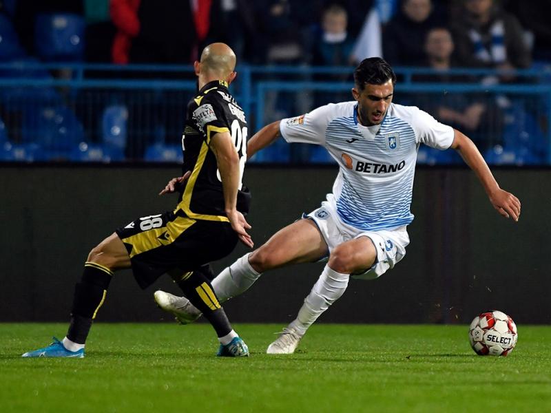 Craiova castiga la pas cu Dinamo si revine pe podium