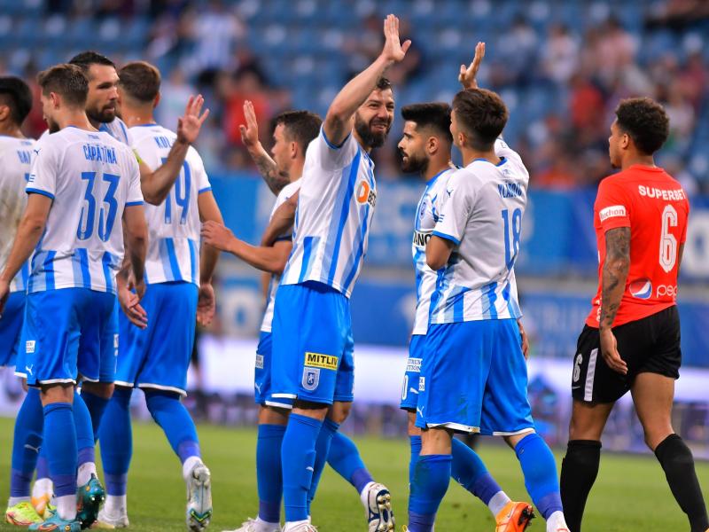 Universitatea Craiova încheie playoff-ul cu o victorie la scor