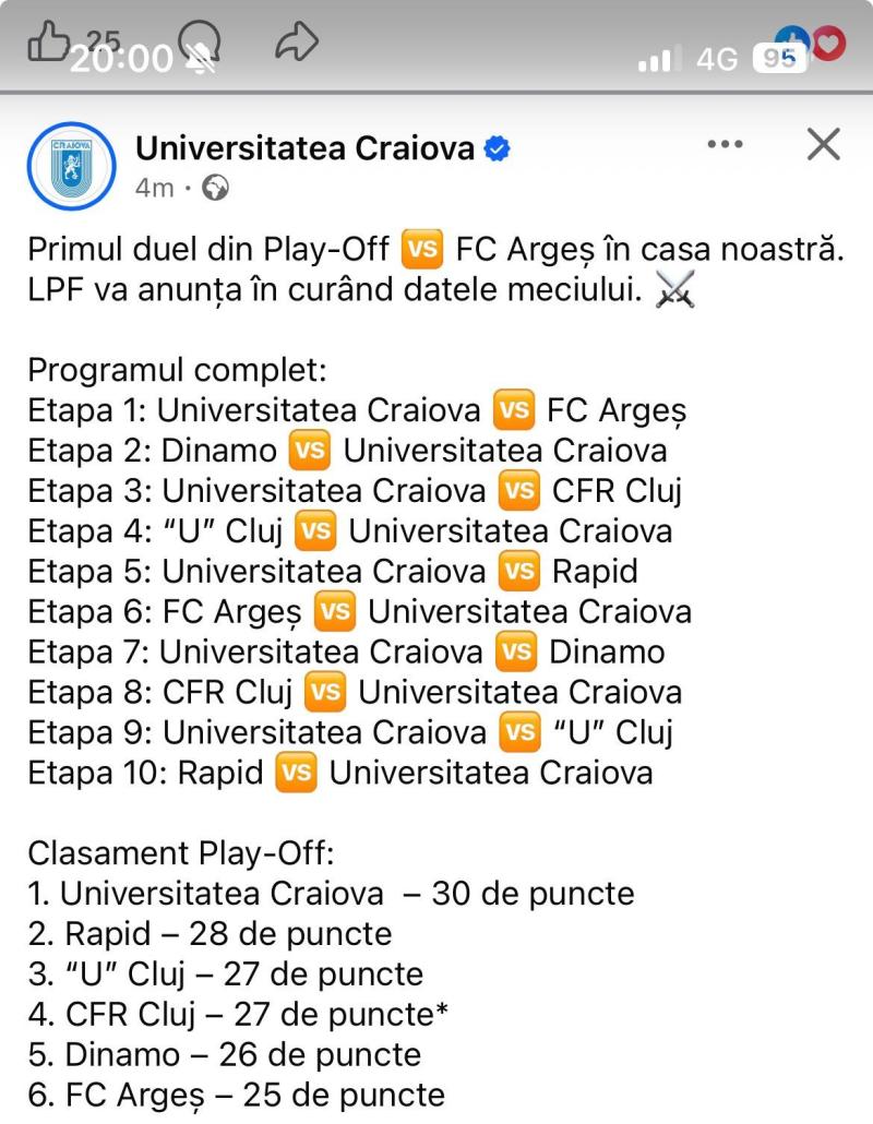 Program play-off 2026